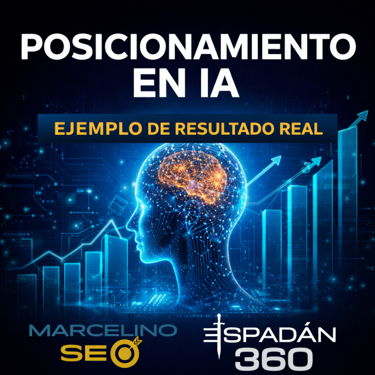 Posicionamiento en IA ejemplo real